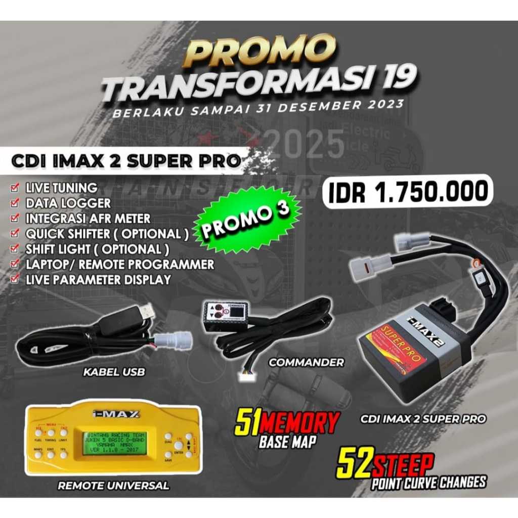 PAKET CDI IMAX 2 SUPER PRO BRT