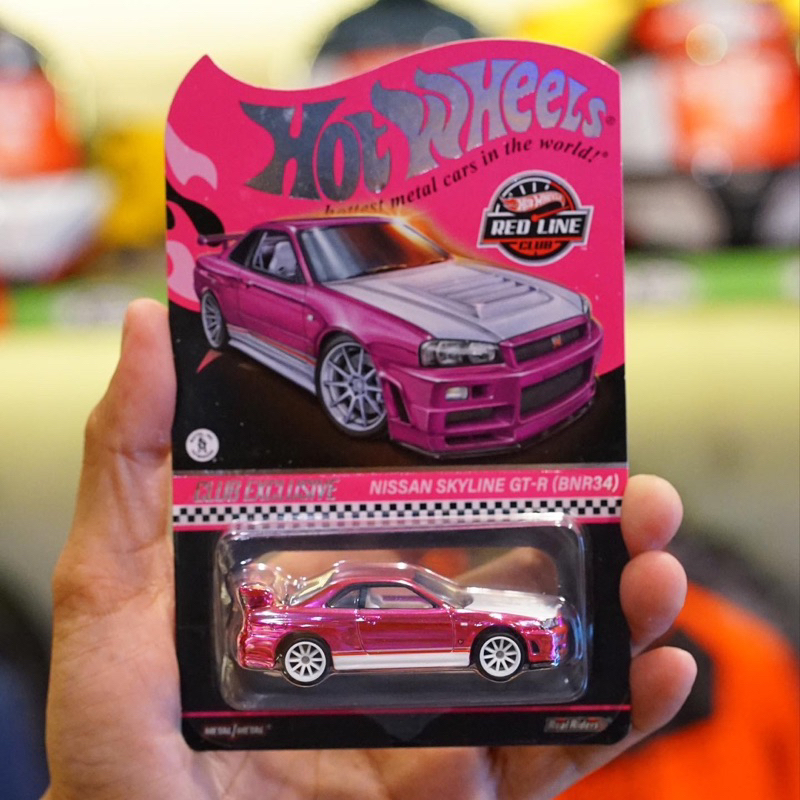 Hotwheels Nissan Skyline RLC R34 PINK