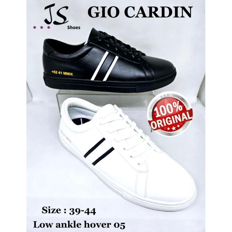 GIO CARDIN LOW ANKLE HOVER 05 - SEPATU SNEAKERS TALI PRIA DEWASA MERK GIO CARDIN ORIGINAL