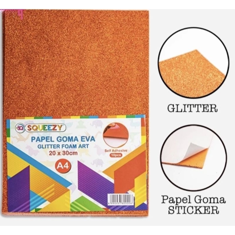 

Busa Glitter 20 x 30 art Foam Glitter sticker