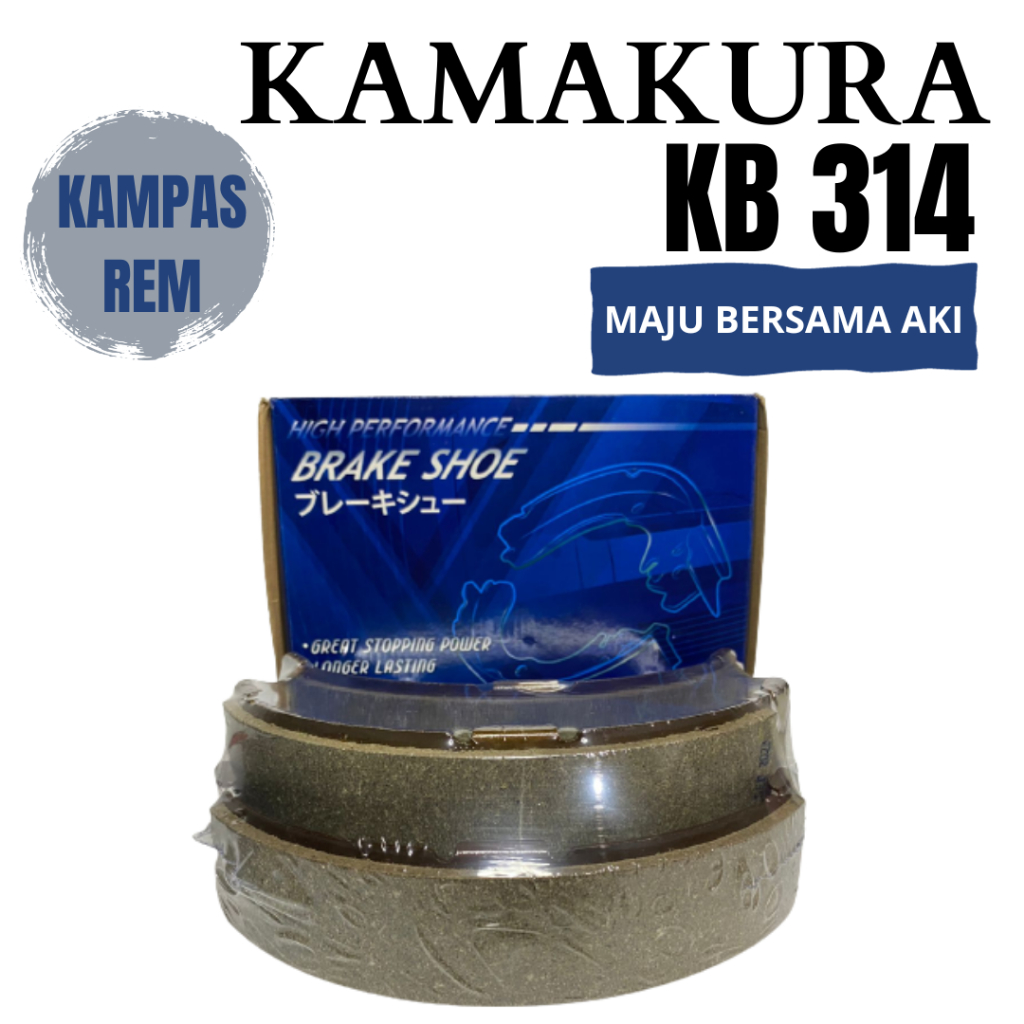 Kampas Rem Mobil Toyota Kijang Innova KB 314 Kamakura Rem belakang
