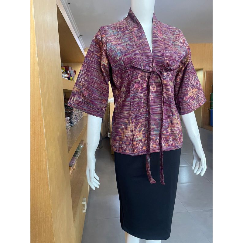 outer bahan endek seseh