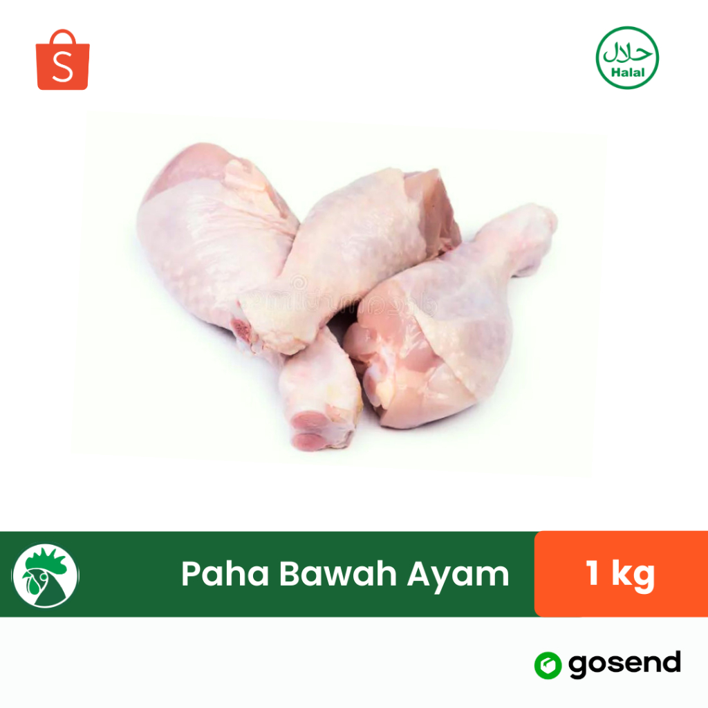 

Paha Bawah / Drumstick Ayam Potong 1 Kg | Ayam Broiler