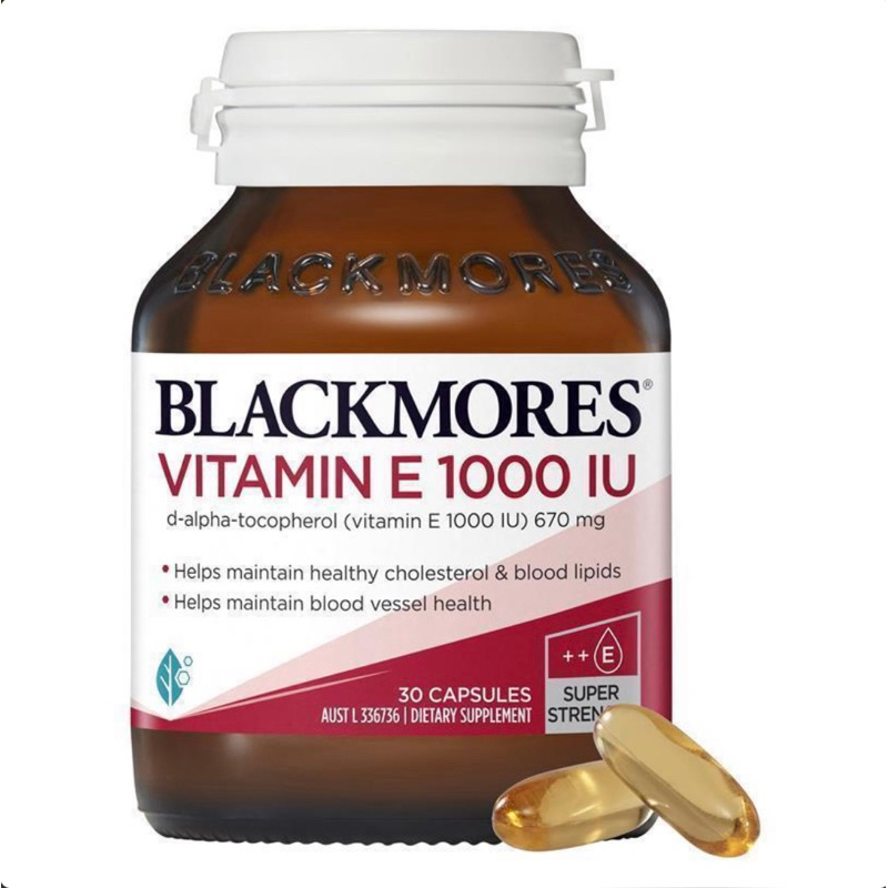 Blackmores Vitamin E 500 IU - 1000 IU