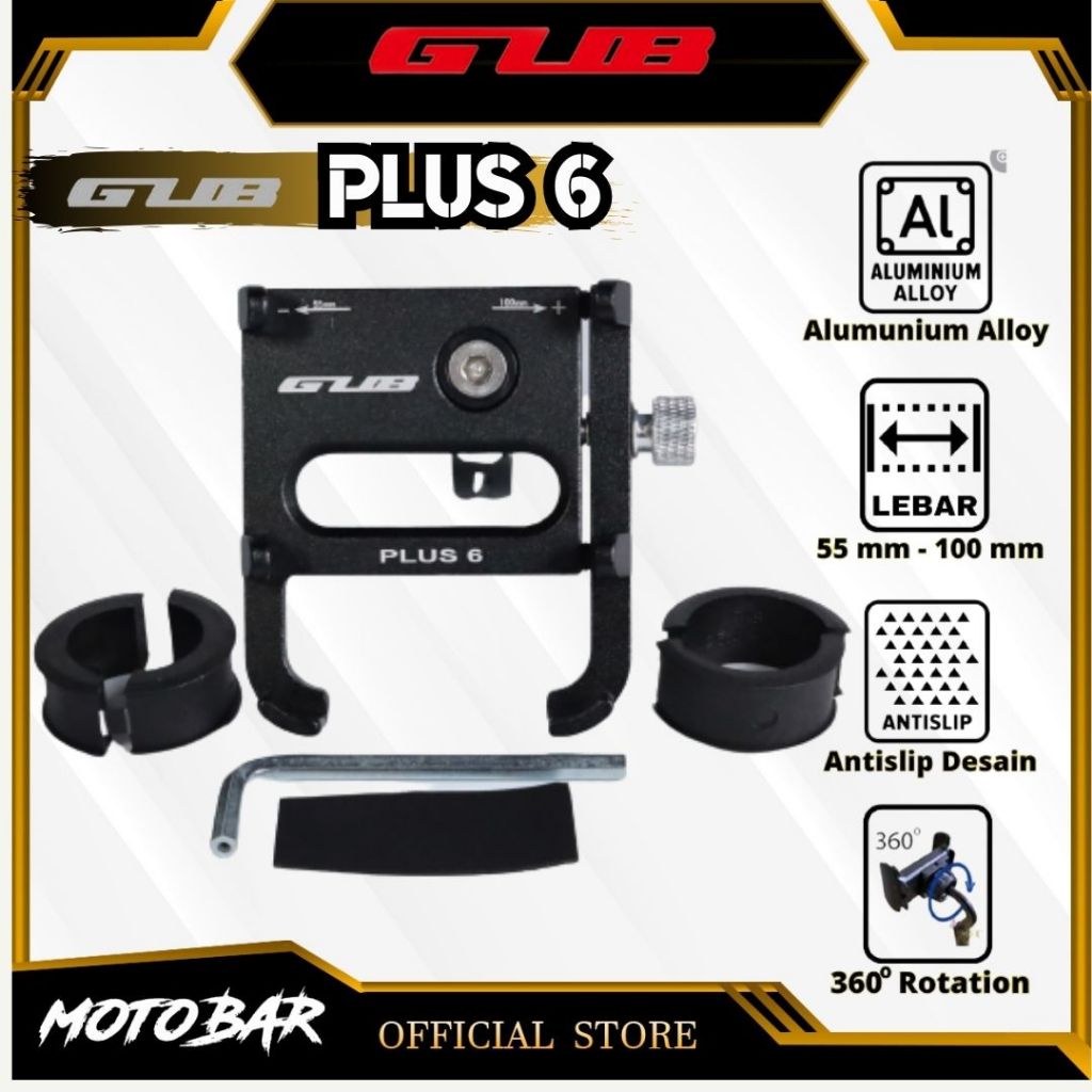 GUB Plus 6 Holder Handphone GROSIR