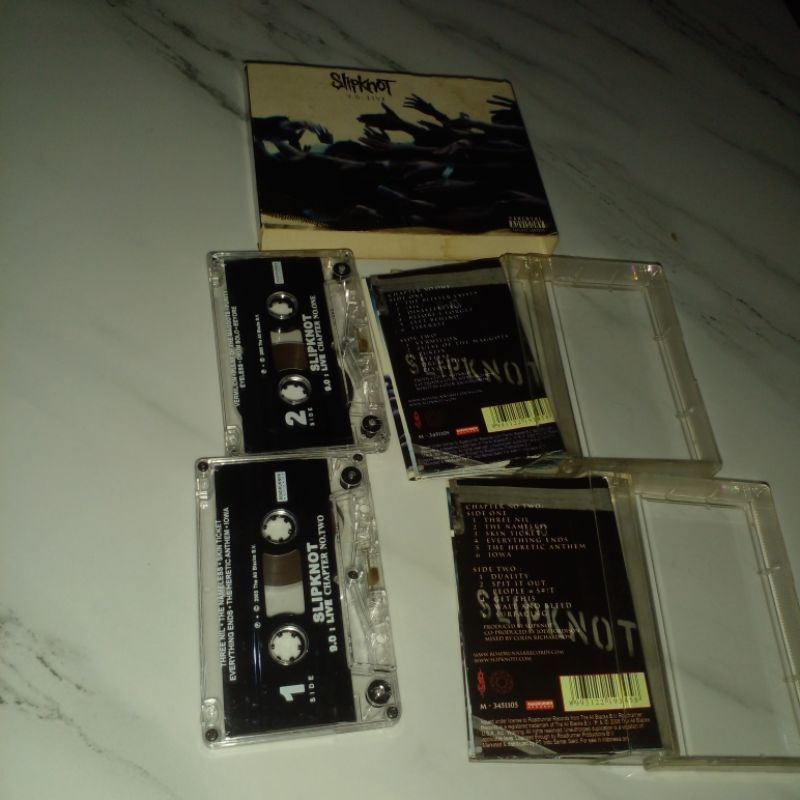 kaset pita slipknot double album