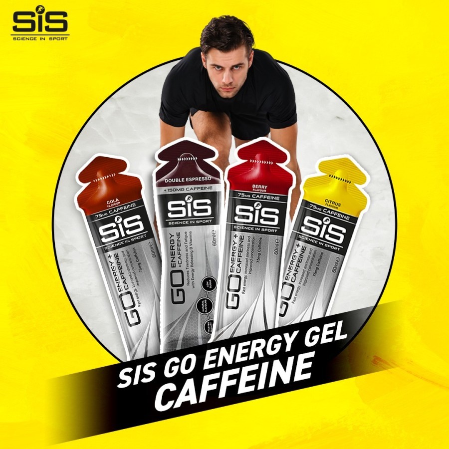 

SIS GO Isotonic Energy + Caffeine 60ml Gel Science In Sport