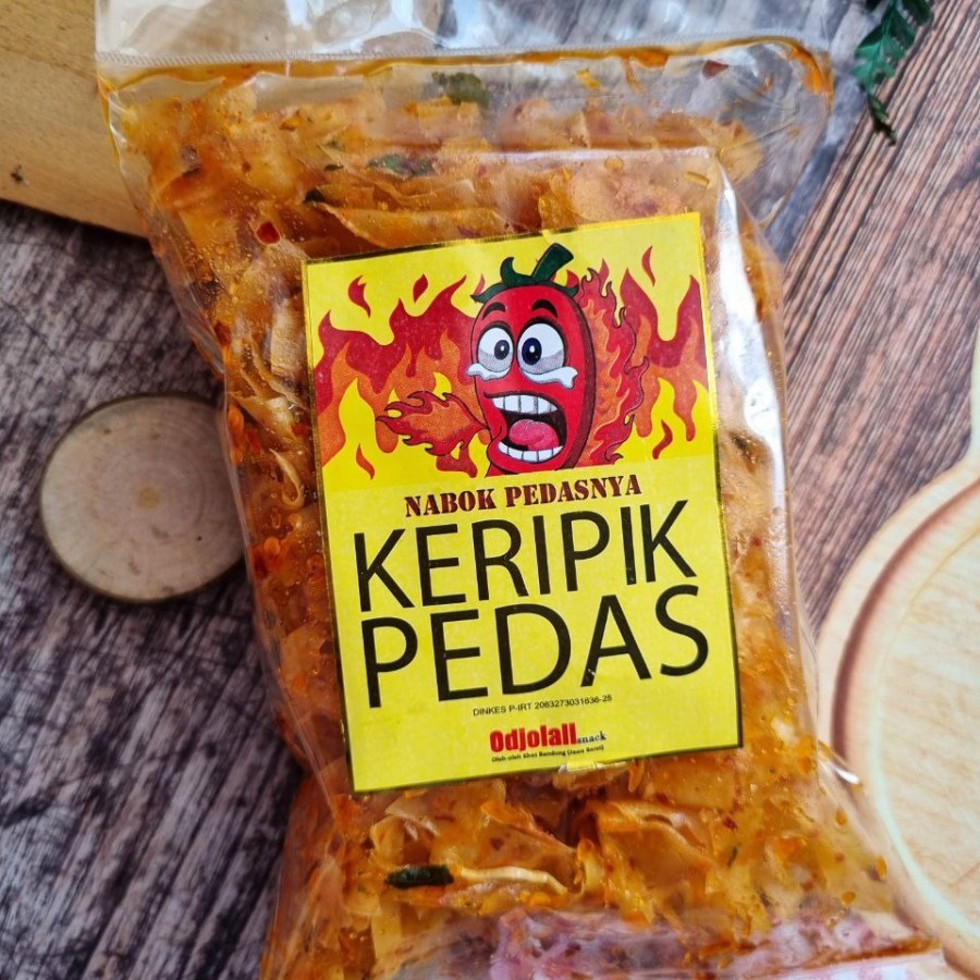 

Keripik Singkong Pedas Kriwil Odjolali Snack