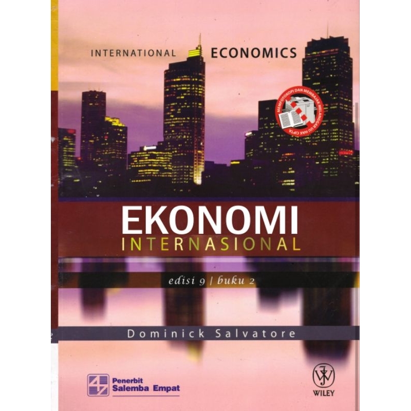 

Ekonomi Internasional edisi 9 buku 2 by Dominick Salvatore
