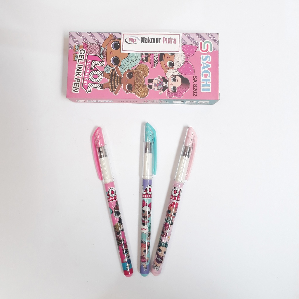 

Bolpoint / Pulpen / Pen Gel Motif LOL Sachi SA-8202