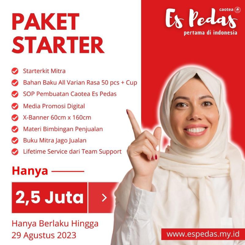 Paket Starter CAOTEA ES PEDAS