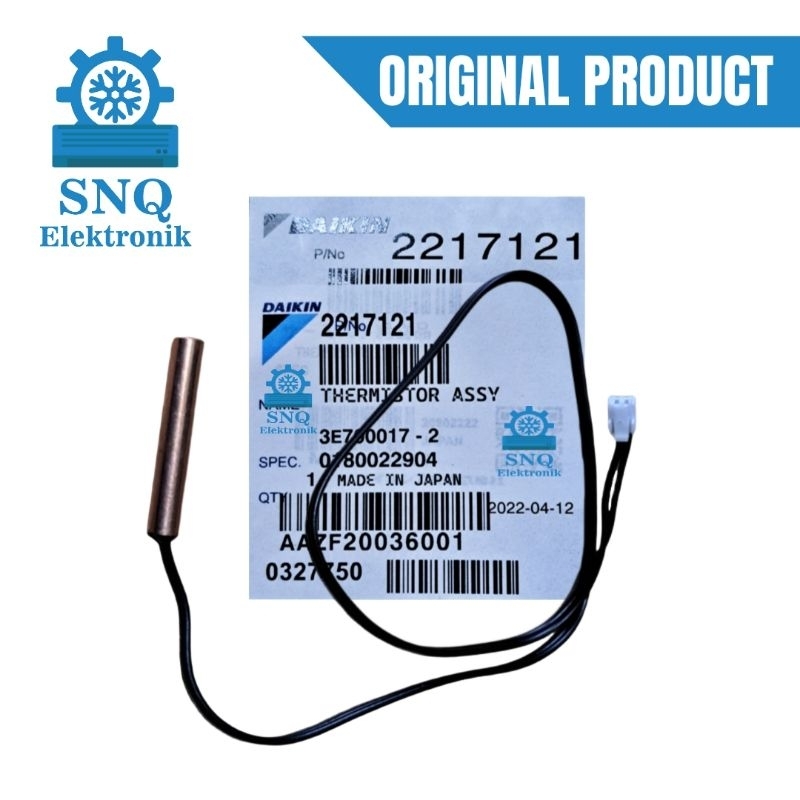 Thermistor AC original daikin Made in thailand - Termis AC daikin thailand - Sensor suhu AC daikin t