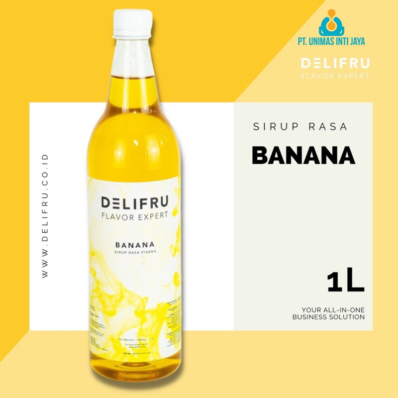 

Syrup BANANA Delifru 1 Liter