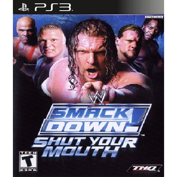 DVD Kaset Game PS2 PKG PS3 Multiman HEN WWE SmackDown Shut Your Mouth