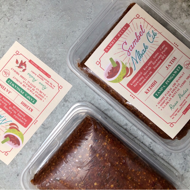 

Sambel Pecel MbakCik 1/2KG
