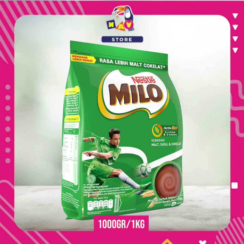 

Milo bubuk Active Go NPro 960gr