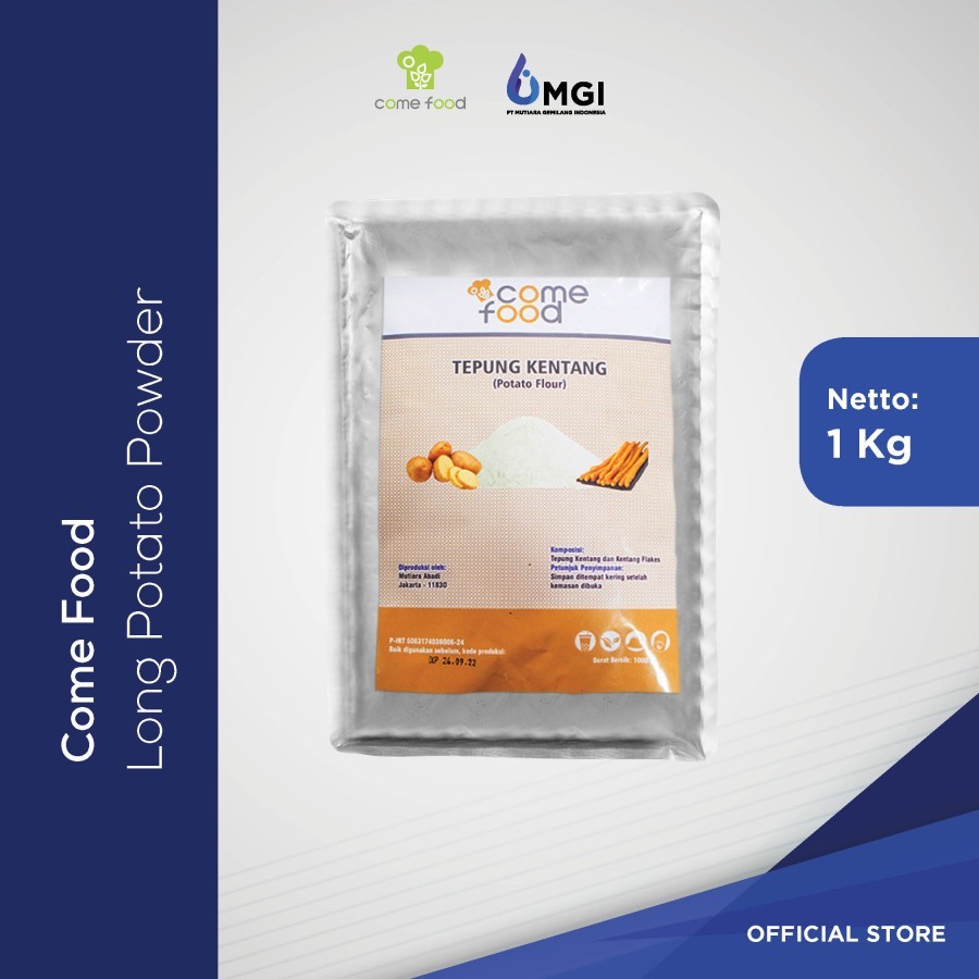 

POTATO POWDER / TWPUNG KENTANG COMEFOOD / ADONAN KENTANG GORENG