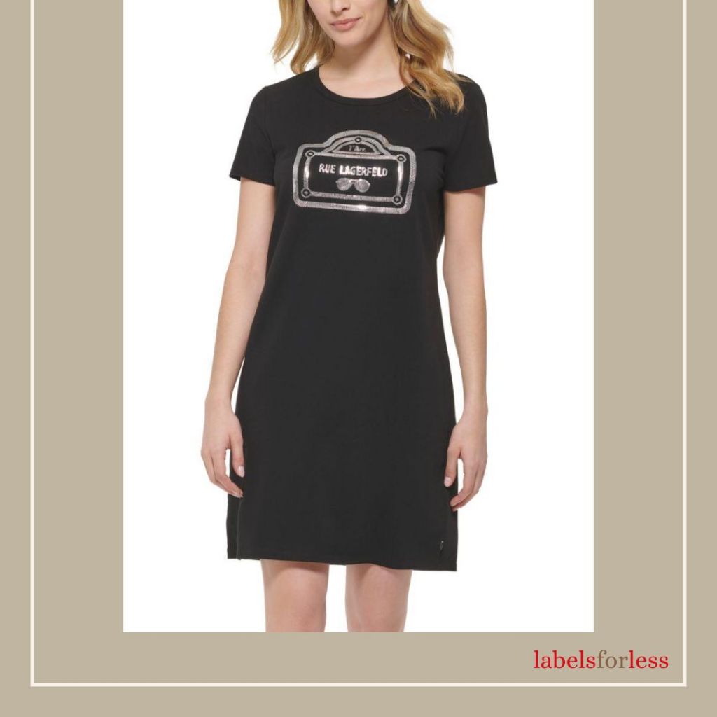 Karl Lagerfeld Paris Rue Lagerfeld T-Shirt Dress