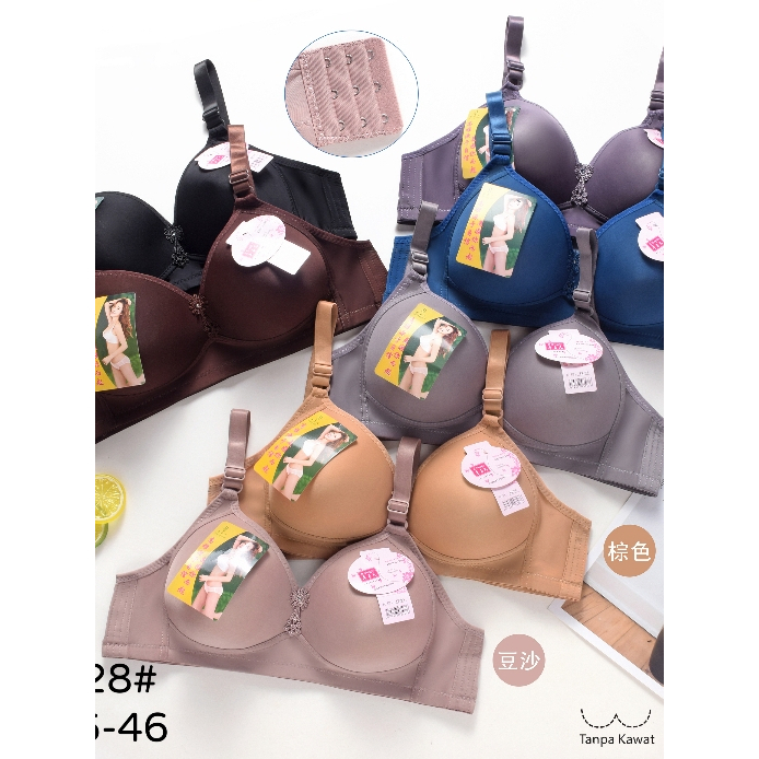 ( 4Pcs )Bh/Bra Wanita  AimFashion jumbo tanpa kawat 128