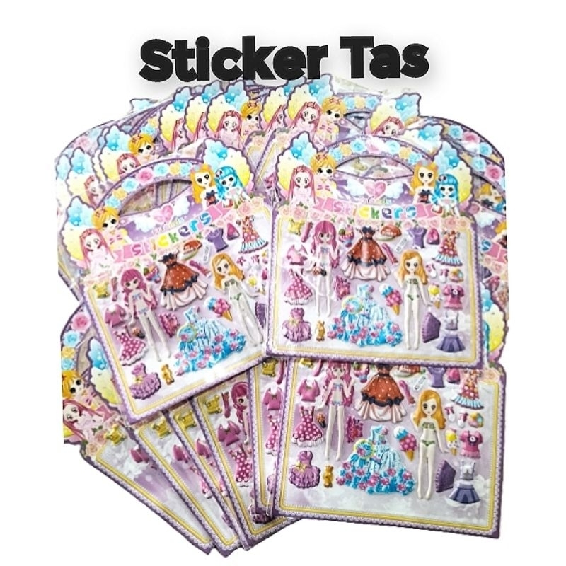 

Mainan Sticker Tas/ Orang-orang sticker/Sticker 3pcs