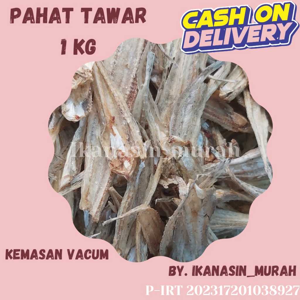 

IKAN ASIN PAHAT TAWAR 1KG / IKAN ASIN MURAH BISA COD