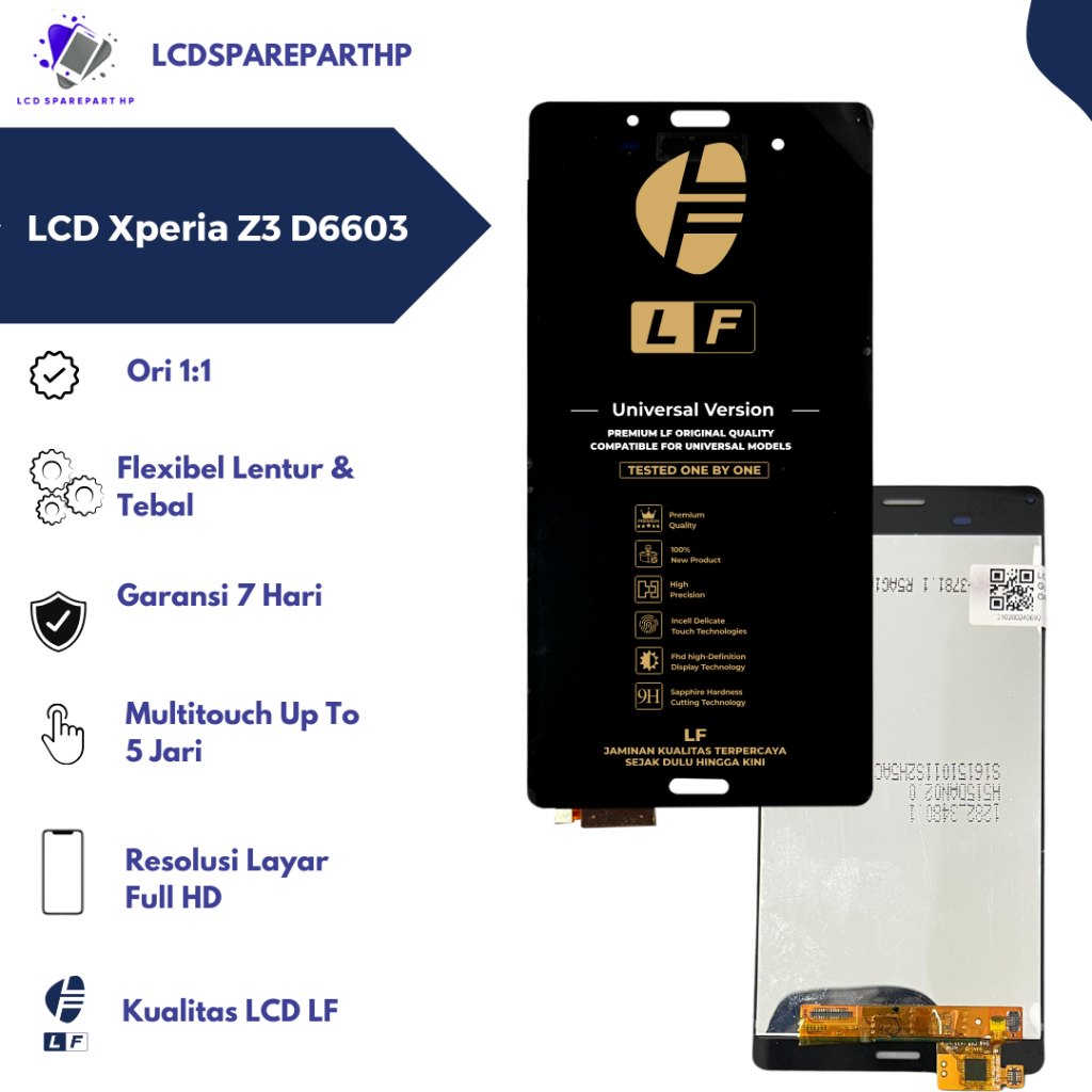 LCD XPERIA Z3 / D6603 FULLSET TOUCHSCREEN