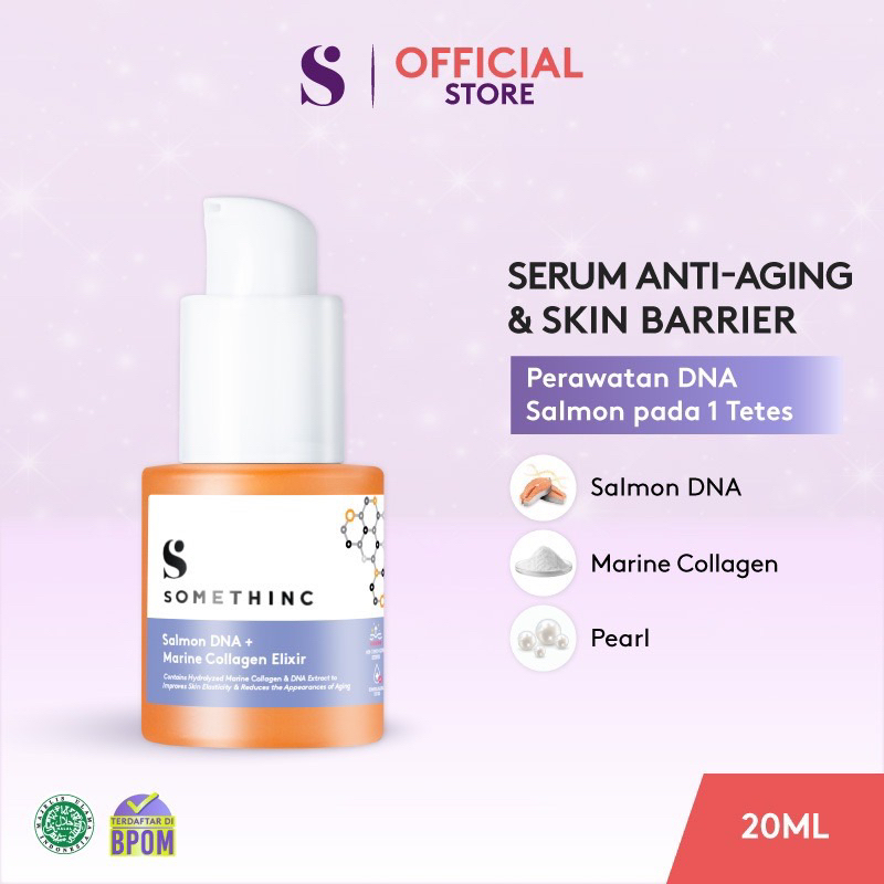 NEW SOMETHINC SERUM DNA SALMON + MARINE COLLAGEN ELIXIR