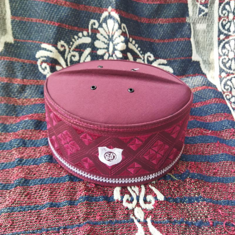 Peci Asagofah Merah Maroon Peci Adi Hidayat Peci Kopyah Anak Dewasa