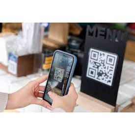 

Cetak/print QRIS, QR, BARCODE + Stand Akrilik