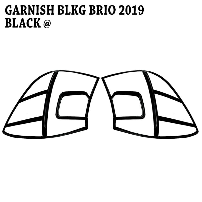 Garnish STOP LAMP BRIO 2019,...2022 BLACK