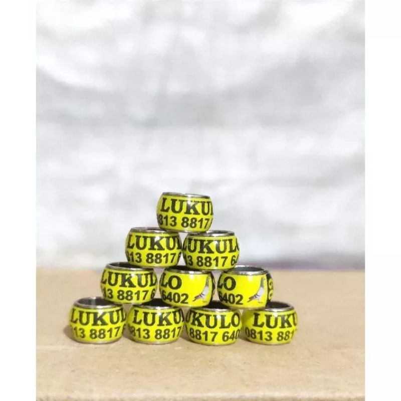 RING MERPATI BAJA DONAT 25 PCS