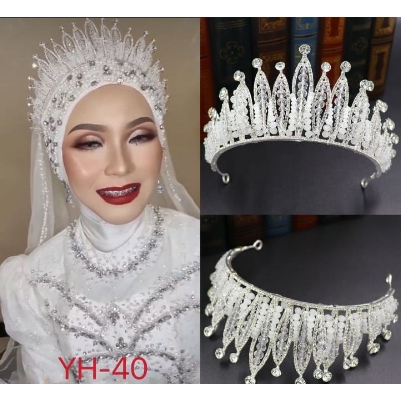 Mahkota Jumbo Crystal / Mahkota Zircon / Mahkota Wedding