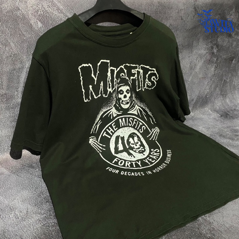 Kaos T Shirt MisfitsFortyyears Second