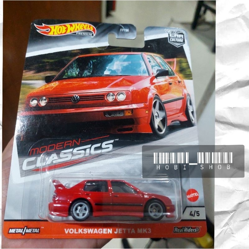 Hot Wheels Premium Volkswagen Jetta MK3 Modern Classics Original