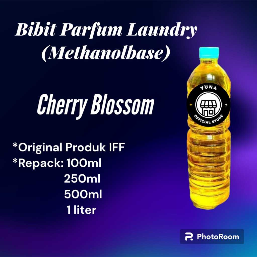 BIBIT PARFUM LAUNDRY CHERRY BLOSSOM METHANOLBASE MERK IFF ORIGINAL TANPA CAMPURAN