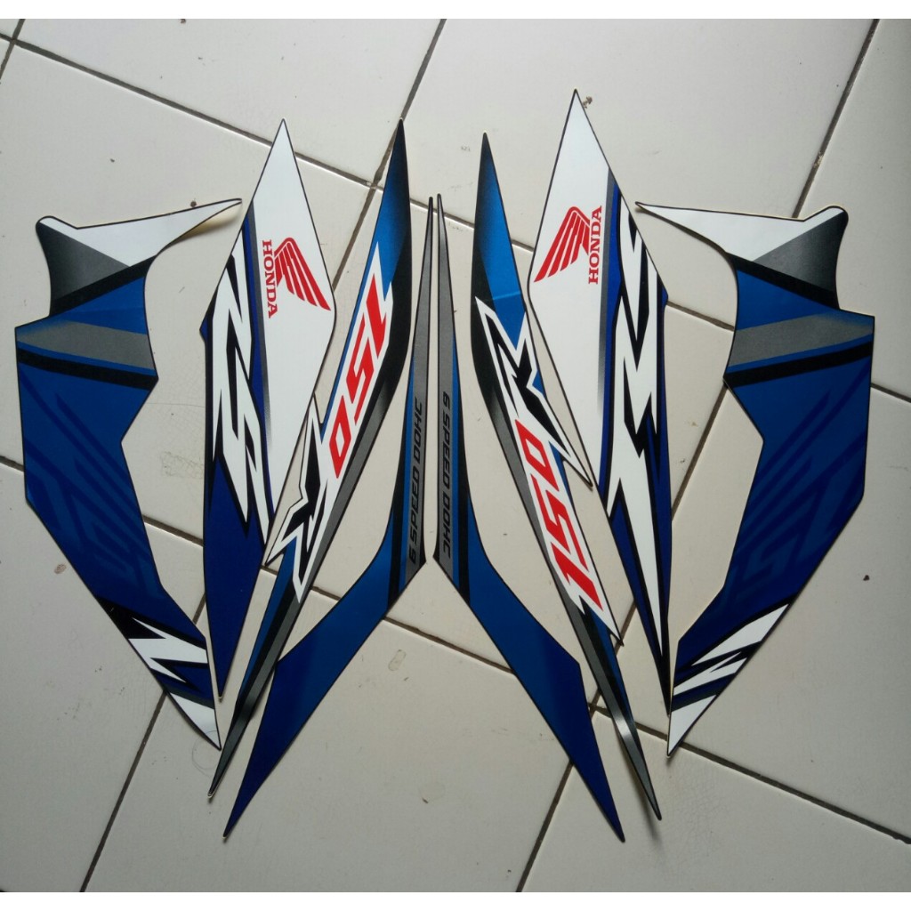 stiker striping honda sonic 150 RS 2019