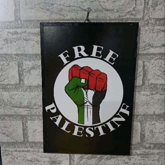 Foto Palestine / Palestina Hiasan Pajangan Bingkai Dinding Kata - Kata Custom