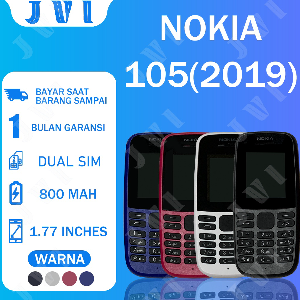 Murah✅HP Nokia 105 2019 nokia garansi bisa Indonesia nokia 105 Dual Sim 2019