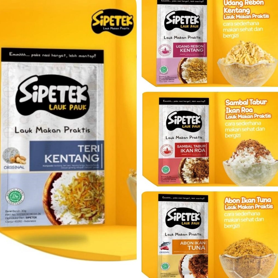 

ORIGINAL% Sipetek Ikan Crispy / Lauk Pauk