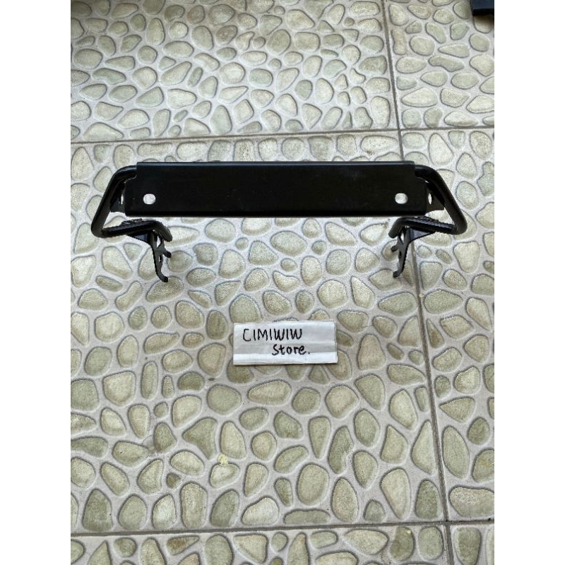 Breket bracket dudukan plat nomor nomer depan Honda CRF 150 original