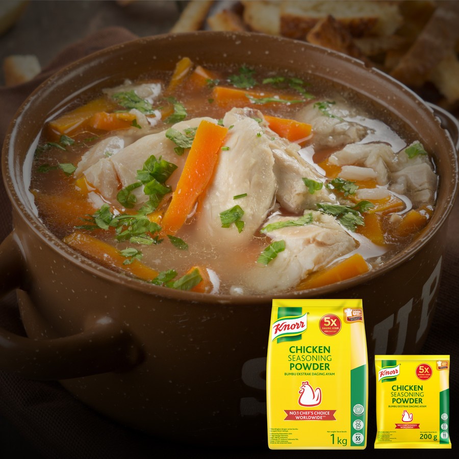 

RB KNORR CHICKEN SEASONING POWDER 200GR / KNORR BUMBU EKSTRAK DAGING AYAM 200GR