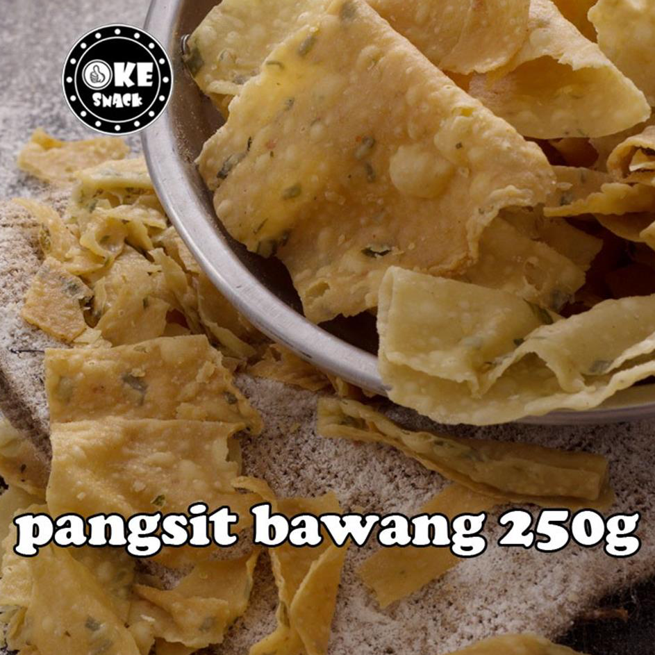 

【Penjualan Terbaik】✅COD Keripik Pangsit Kotak 200g