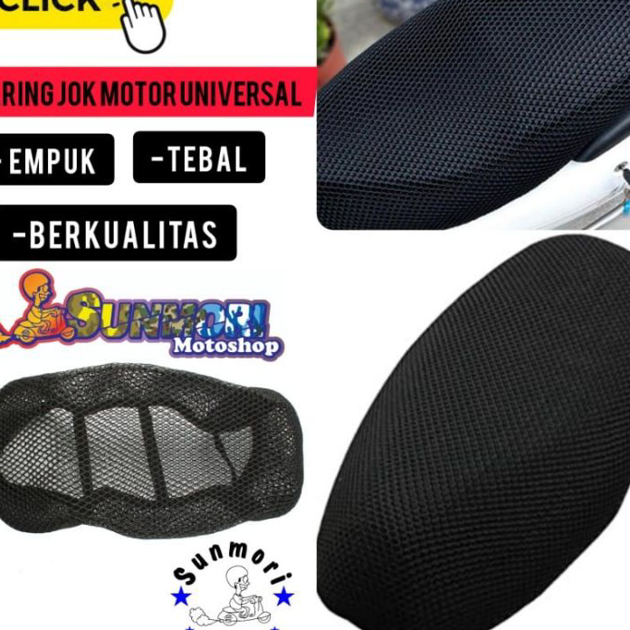 Terlaku. Jaring Jok Motor Jaring Anti Panas Cover Jok Size S M L XL XXL XXXL FOR Beat Vario Pcx 150 