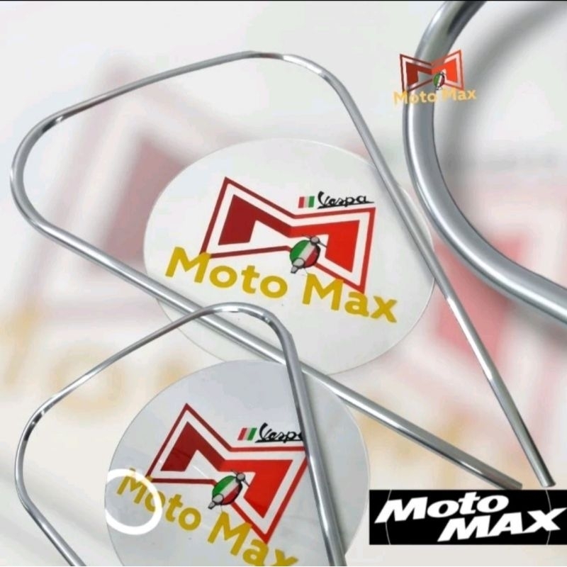 Lis List Body Vespa Hitam PX New Excel Super Taiwan