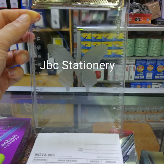 

➧➣✩✸ Tatakan Bon Kecil/ Clipboard Transparent A6 / Papan Jalan / Alas Tulis