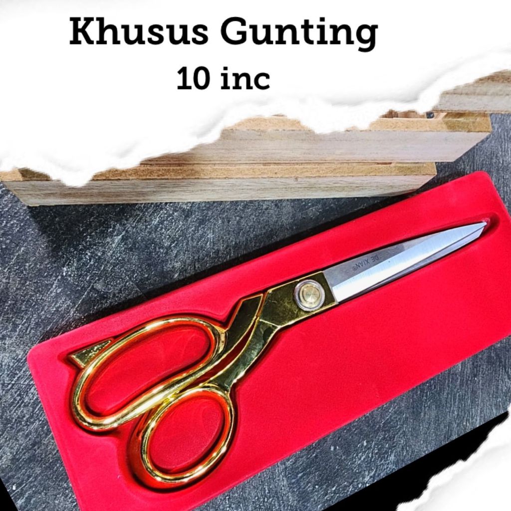 

Dqueen Florist - Gunting Warna Emas Gold Scissors