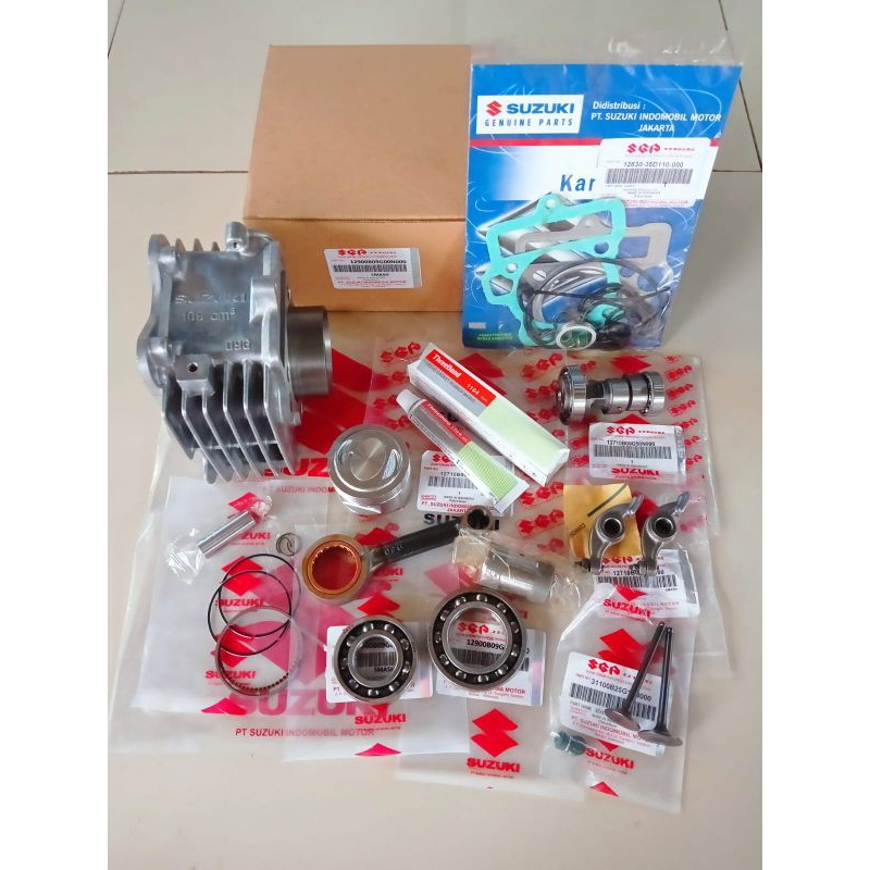 PAKET BLOK SEHER LENGKAP SUZUKI SMASH 110 OLD/SMASH 110 LAMA