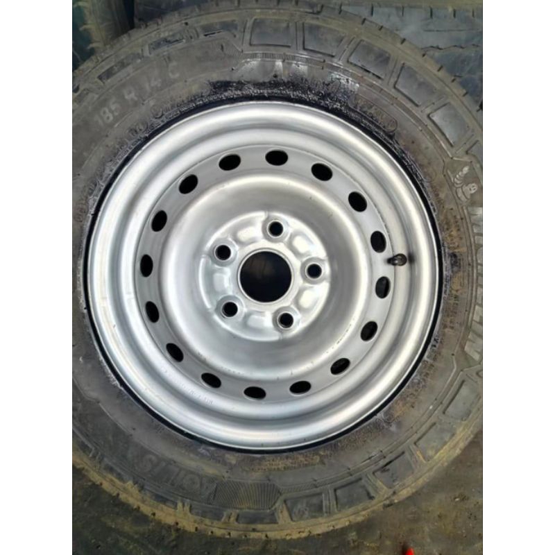 Velg kaleng ring 14 pcd 5x114 lebar 5 inchiSuzuki apv bonus ban