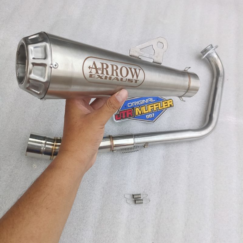 Knalpot ARROW Underbelly R15 Xsr 155 Vixion Gsx r150 Xabre Cbr 150r