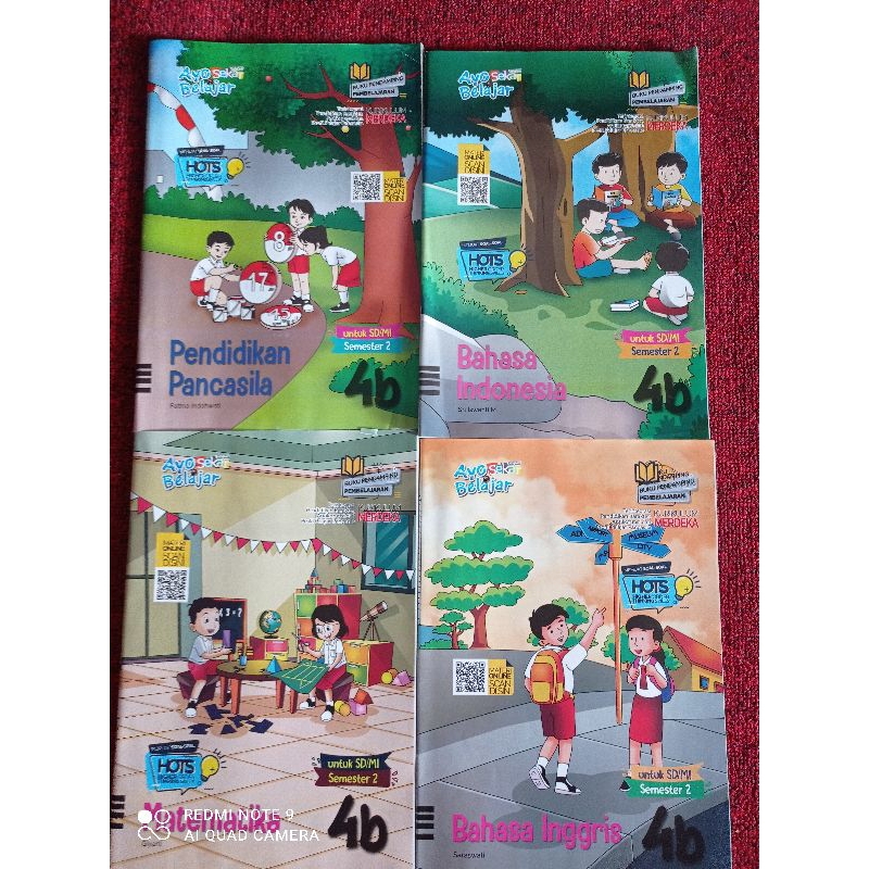 PAKET LKS SEKAR KELAS 4 SEMESTER GENAP (MAT, B. INDO, PKN, B. ING) , CV GRAHA PUSTAKA, KURMER